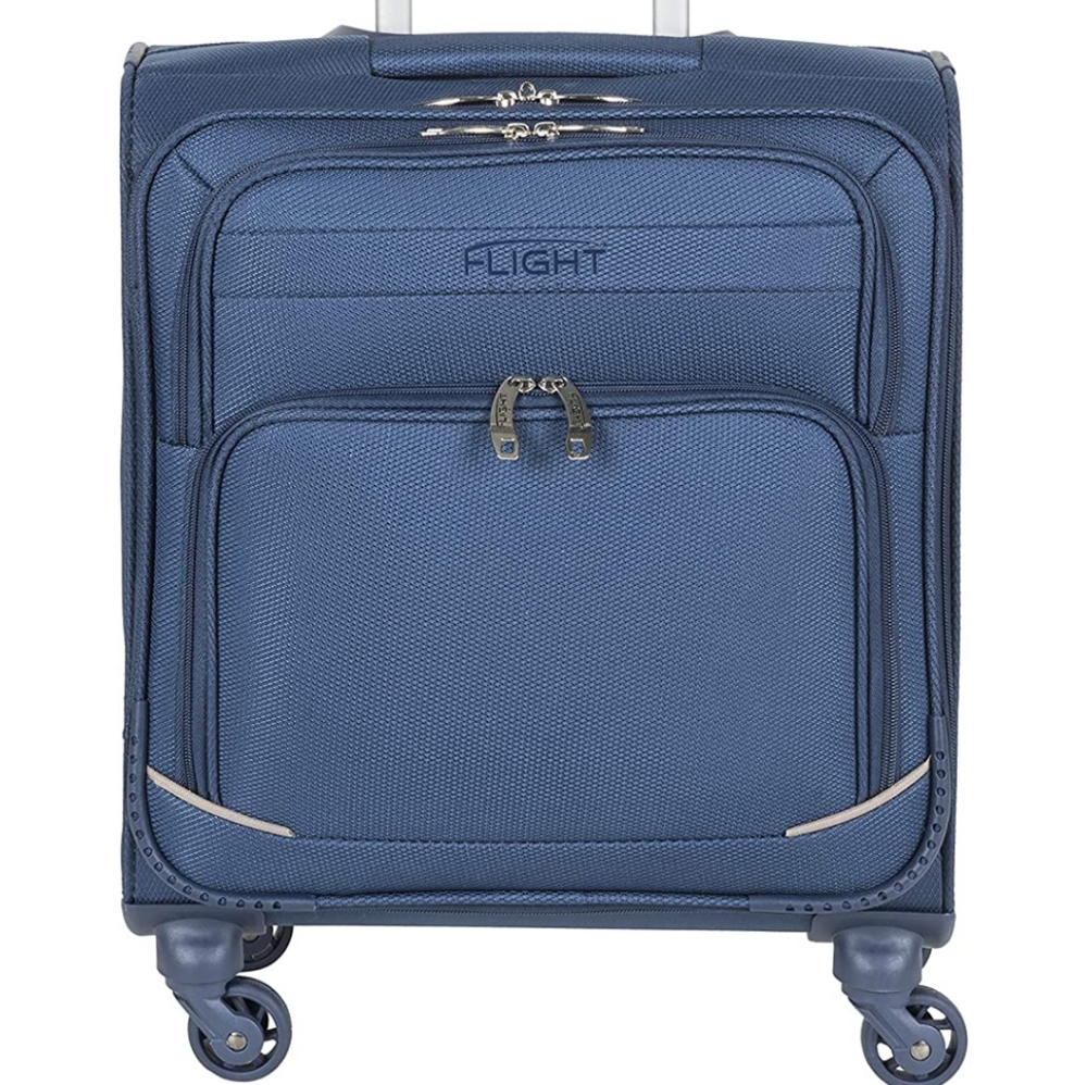 Lightweight 4 Wheel 300D Soft Case Suitcases Maximum Size For Vuel - Picture 8 of 13